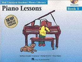 Piano Lessons Book 1 & Audio - Hal Leonard Student Piano Library