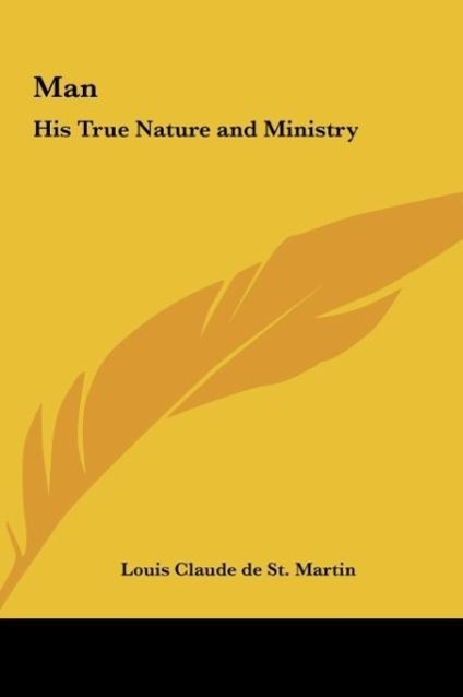Man - St. Martin, Louis Claude de