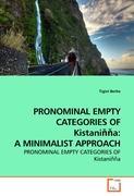 PRONOMINAL EMPTY CATEGORIES OF Kistaninna: A MINIMALIST APPROACH - Tigist Berhe