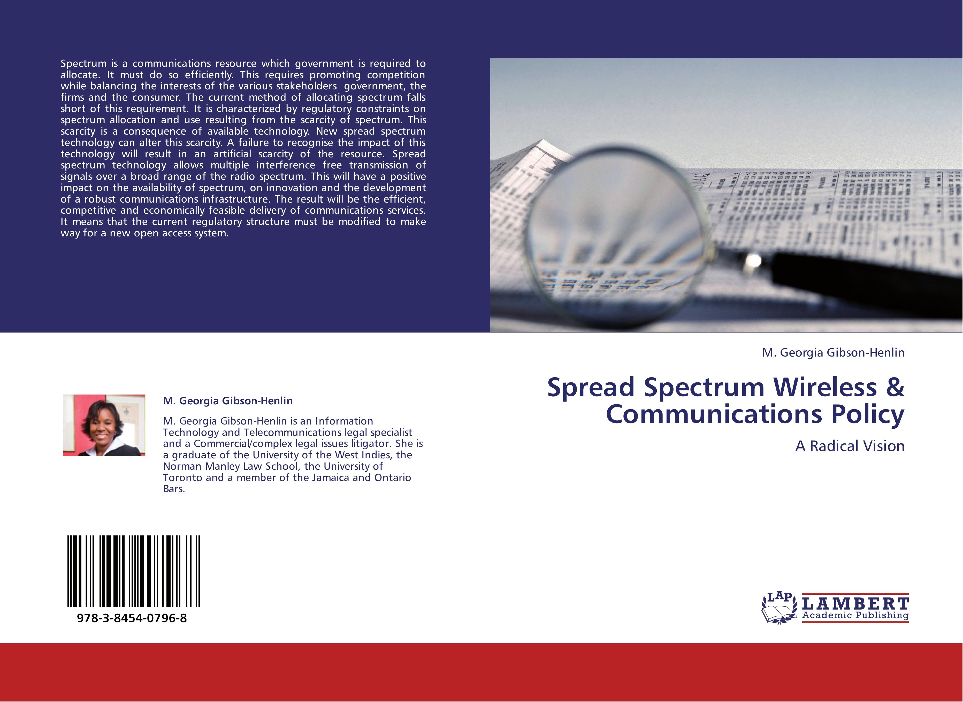 Spread Spectrum Wireless & Communications Policy - M. Georgia Gibson-Henlin