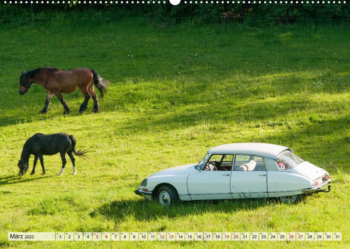 Citroën D Model - Maerchenhafte Déesse (Wandkalender 2022 DIN A2 quer) - Boelts, Meike