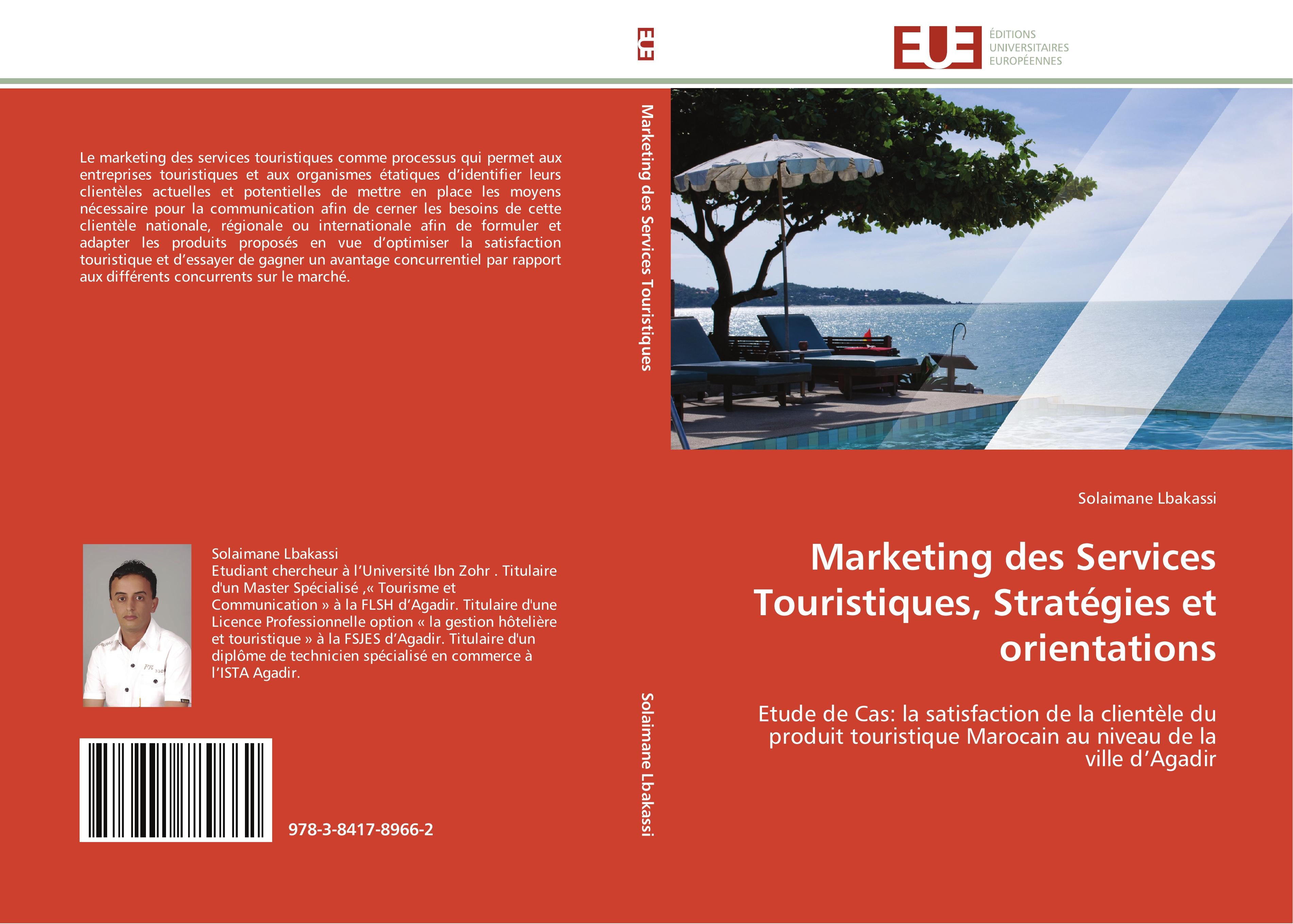 Marketing des Services Touristiques, Stratégies et orientations - Solaimane Lbakassi