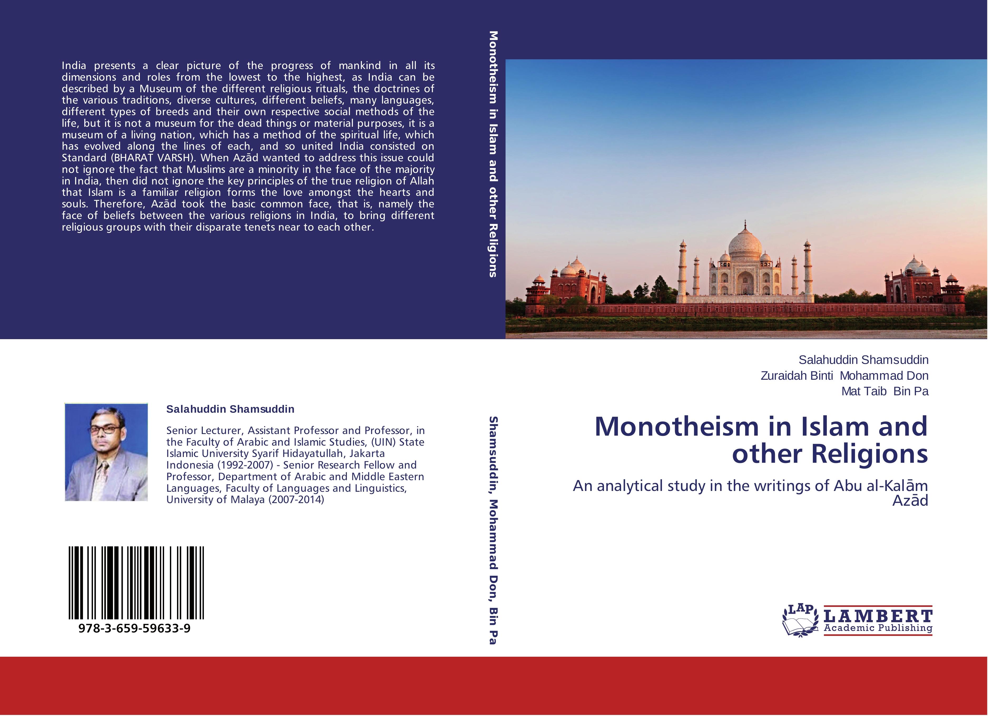 Monotheism in Islam and other Religions - Salahuddin Shamsuddin Zuraidah Binti Mohammad Don Mat Taib Bin Pa