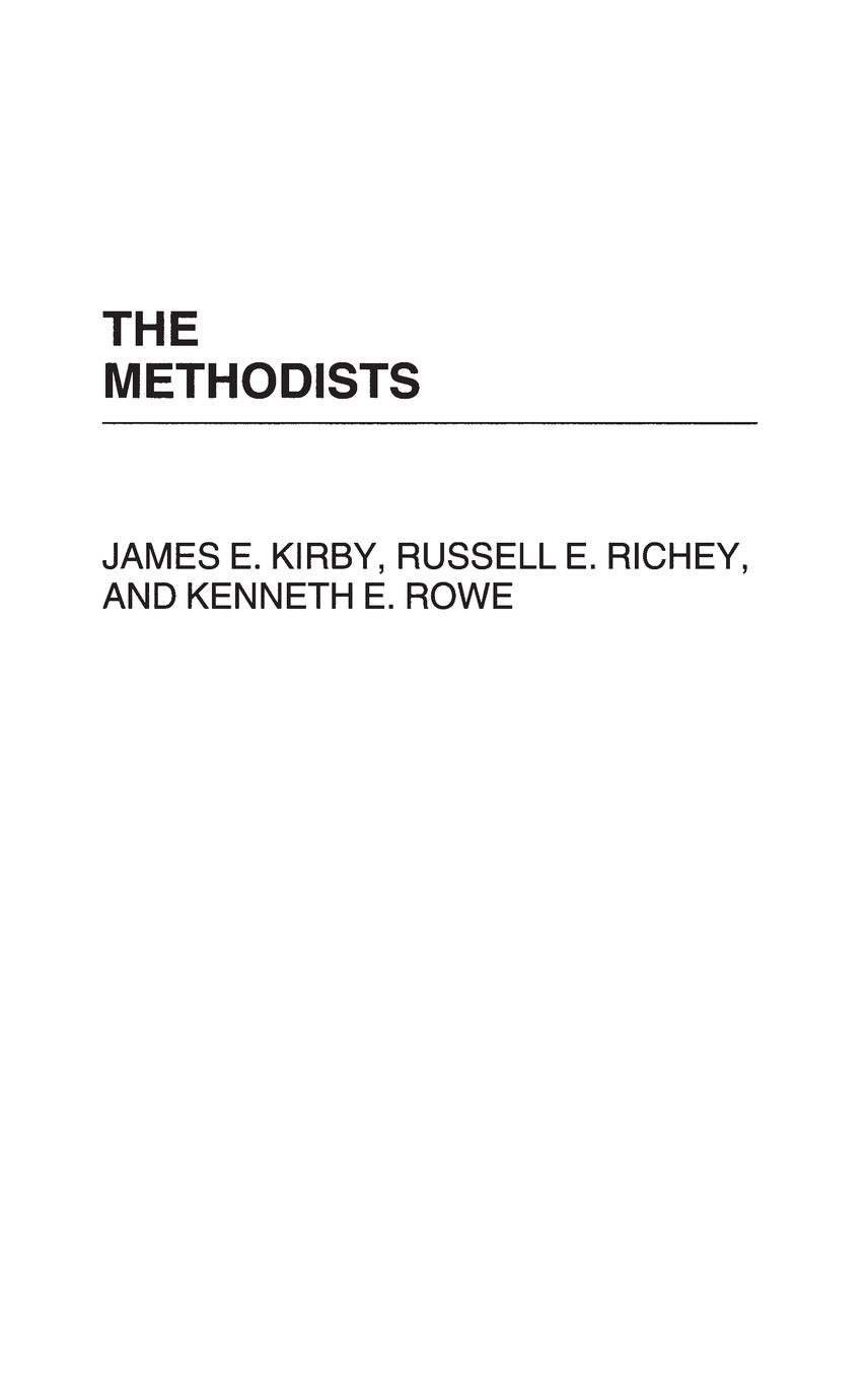 The Methodists - Kirby, James Richey, Russell Rowe, Kenneth