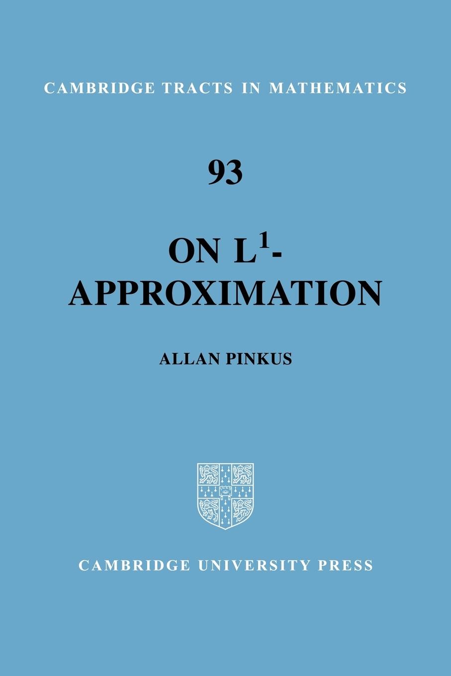 On L1-Approximation - Pinkus, Allan M.