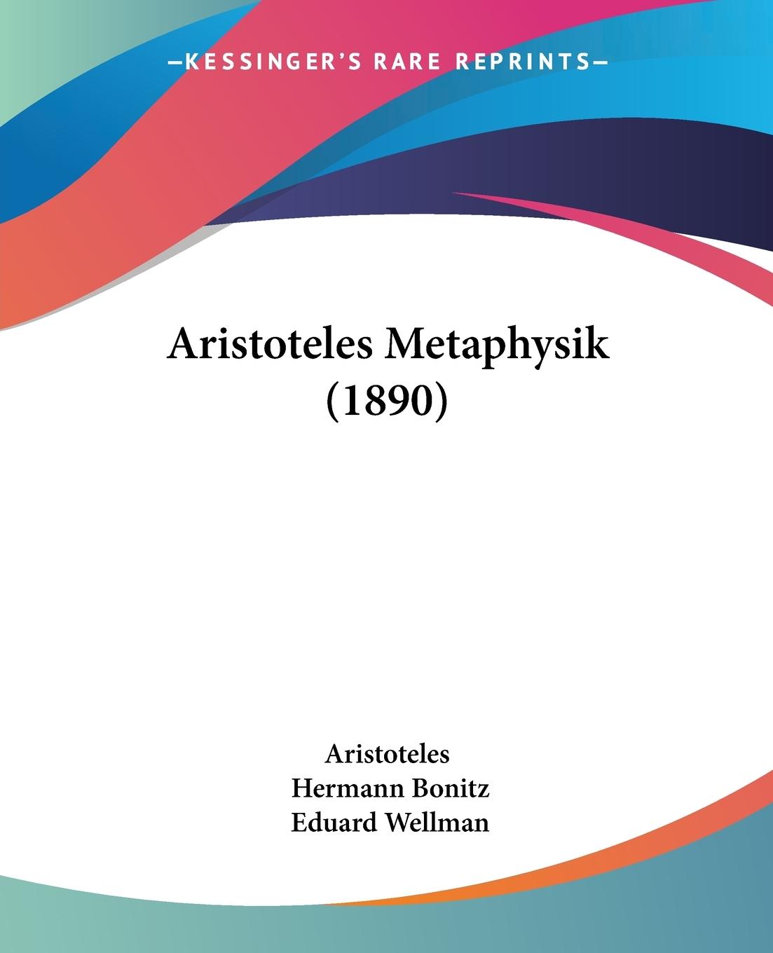 Aristoteles Metaphysik (1890) - Aristoteles
