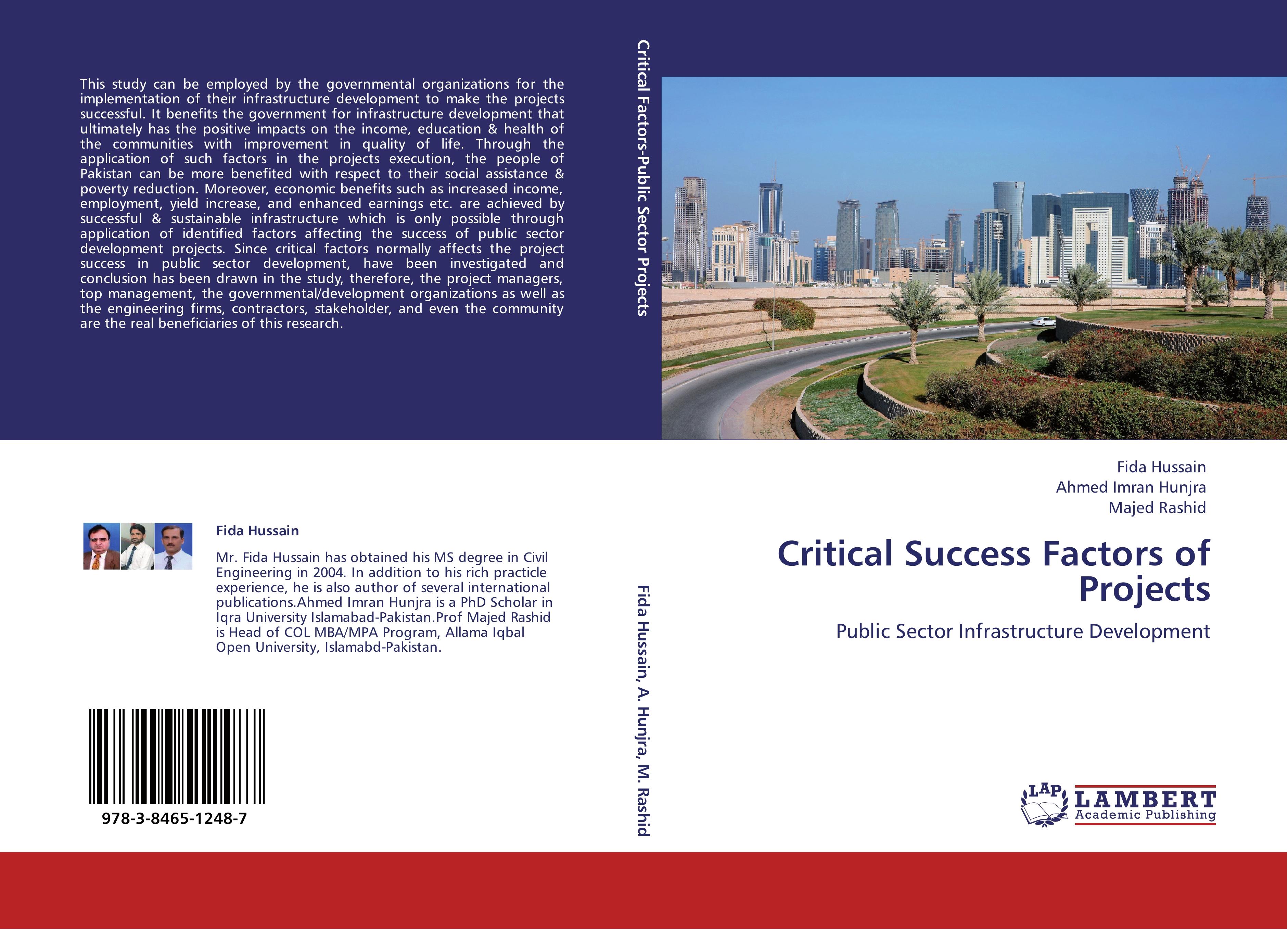 Critical Success Factors of Projects - Fida Hussain Ahmed Imran Hunjra Majed Rashid