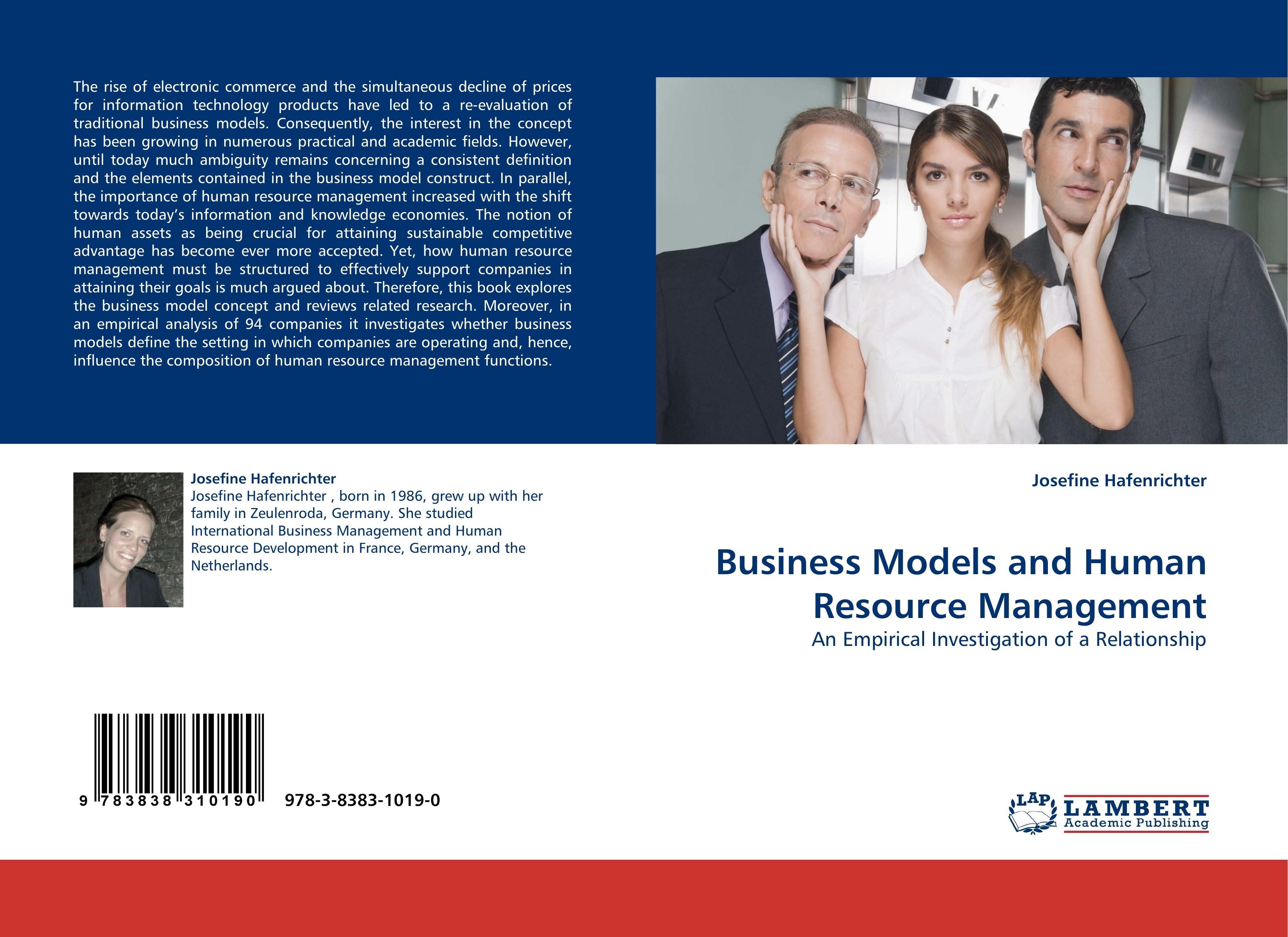 Business Models and Human Resource Management - Josefine Hafenrichter