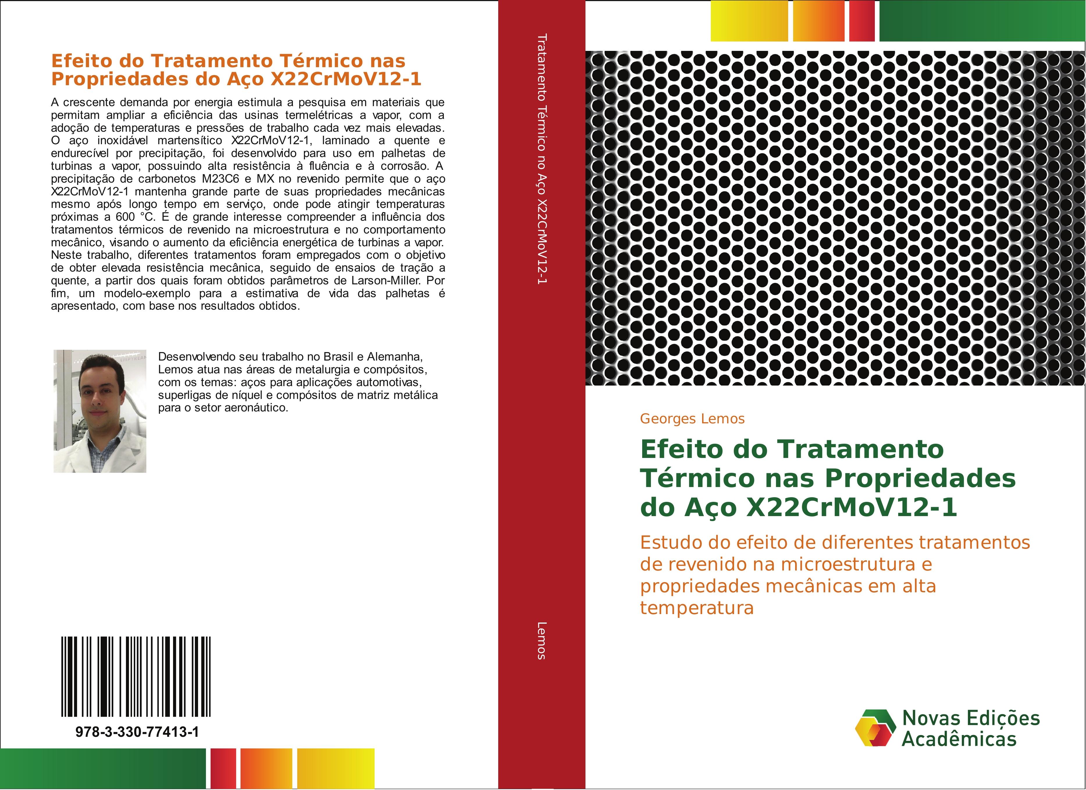 Efeito do Tratamento Térmico nas Propriedades do Aço X22CrMoV12-1 - Georges Lemos