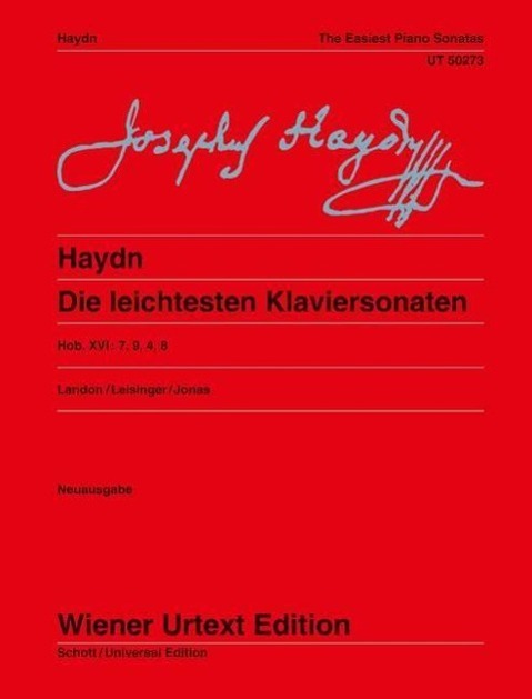 Die Leichtesten Klaviersonaten Hob. XVI - Haydn, Joseph