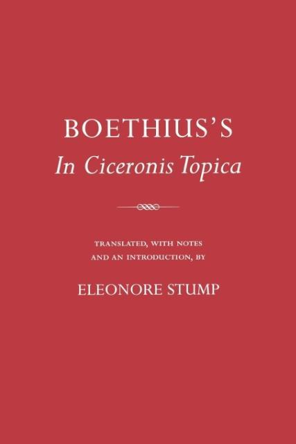 BOETHIUSS IN CICERONIS TOPICA - Boethius