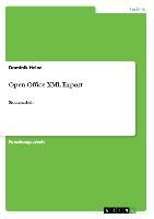 Open Office XML Export - Heinz, Dominik