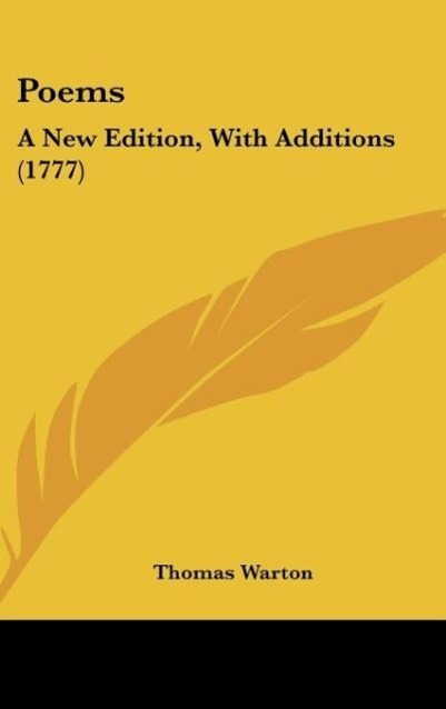 Poems - Warton, Thomas