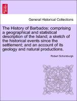 Schomburgk, R: History of Barbados; comprising a geographica - Schomburgk, Robert