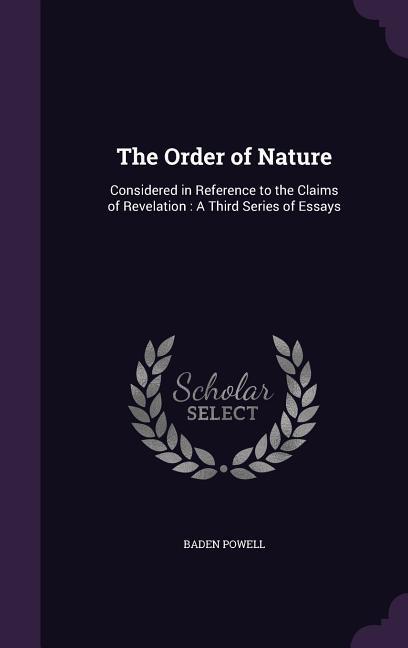 ORDER OF NATURE - Powell, Baden