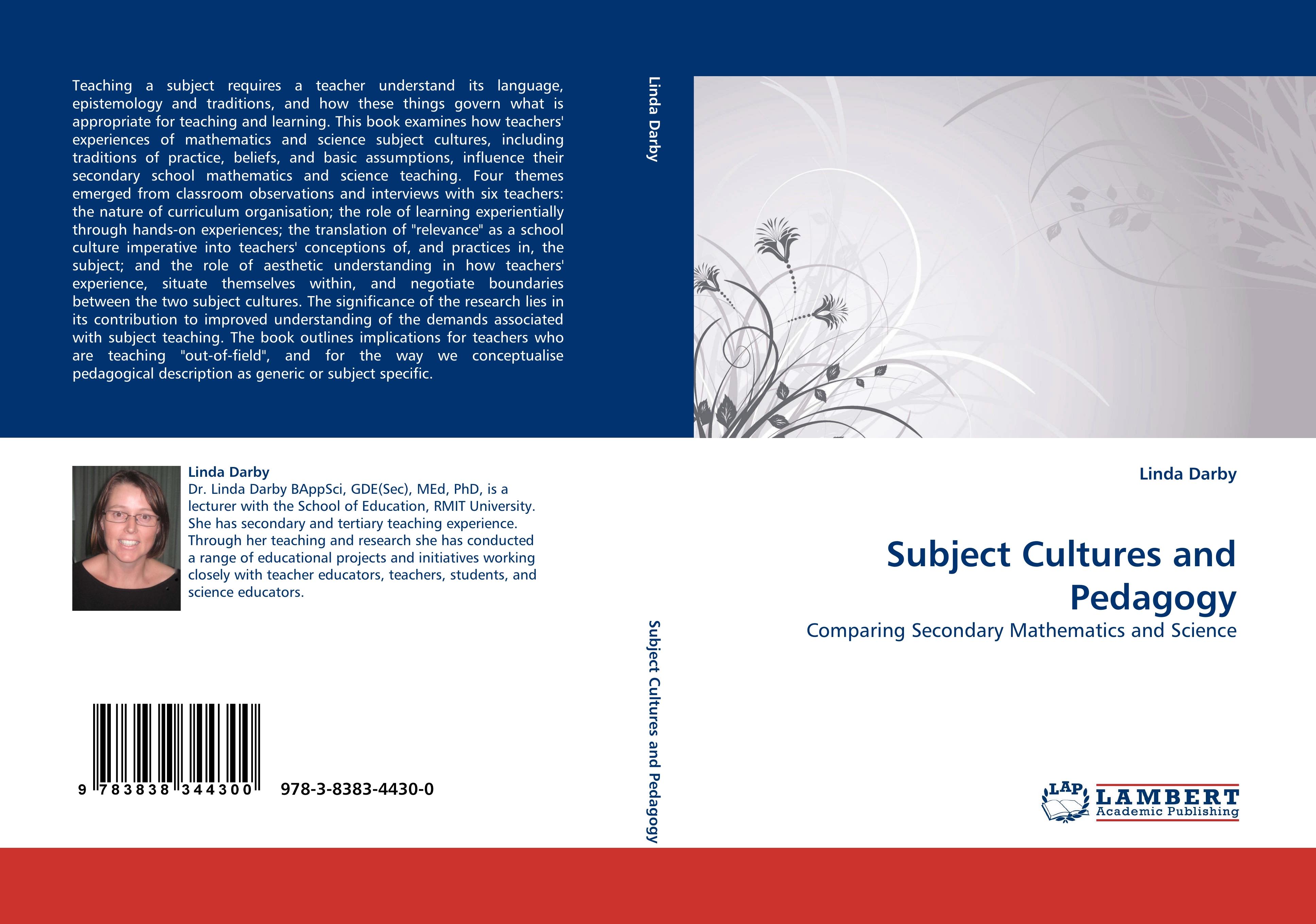 Subject Cultures and Pedagogy - Linda Darby