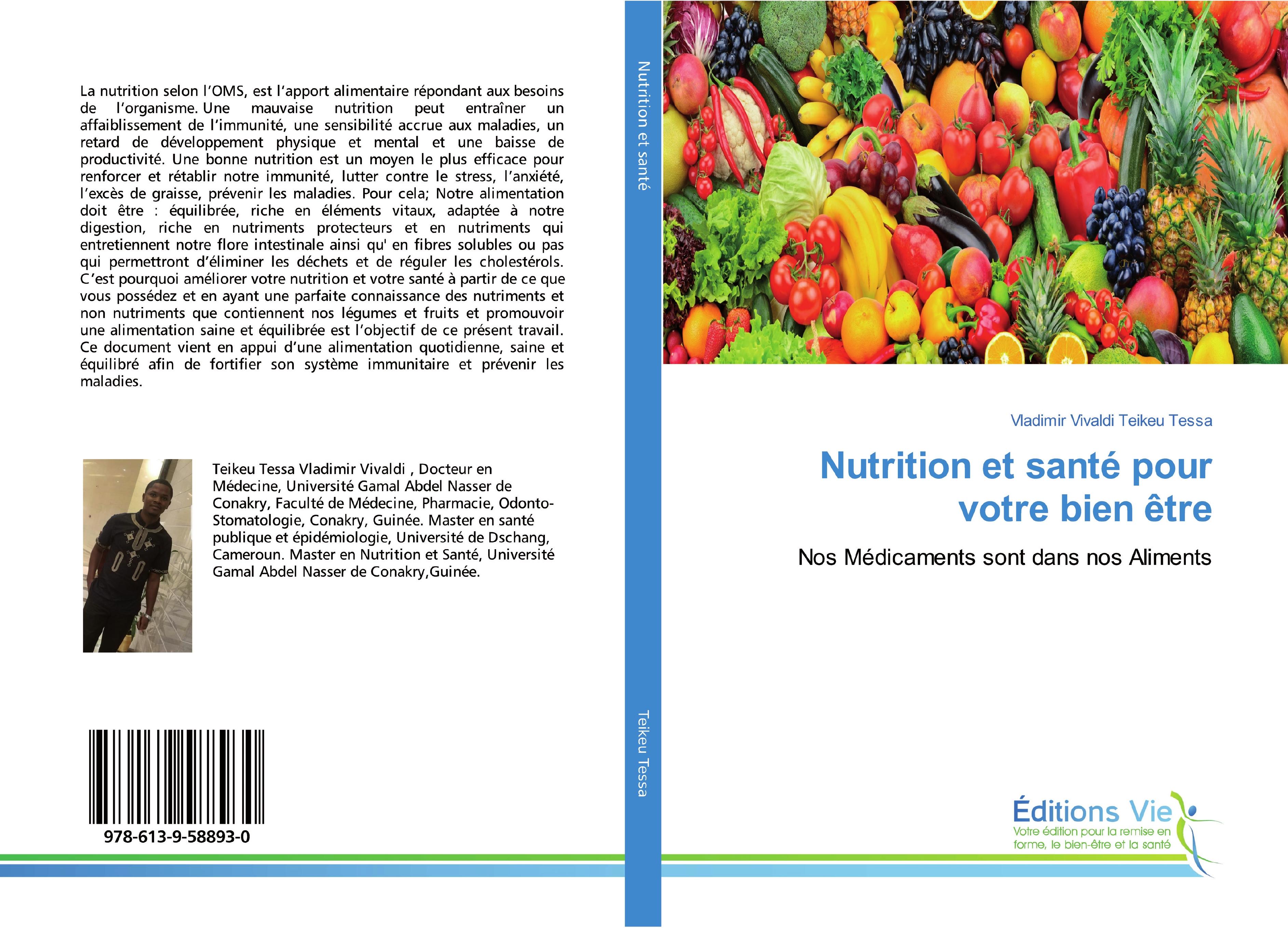 Nutrition et santé pour votre bien être - Vladimir Vivaldi Teikeu Tessa