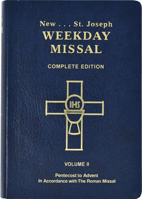 St. Joseph Weekday Missal (Vol. II / Pentecost to Advent): In Accordance with the Roman Missal - Catholic Book Publishing & Icel