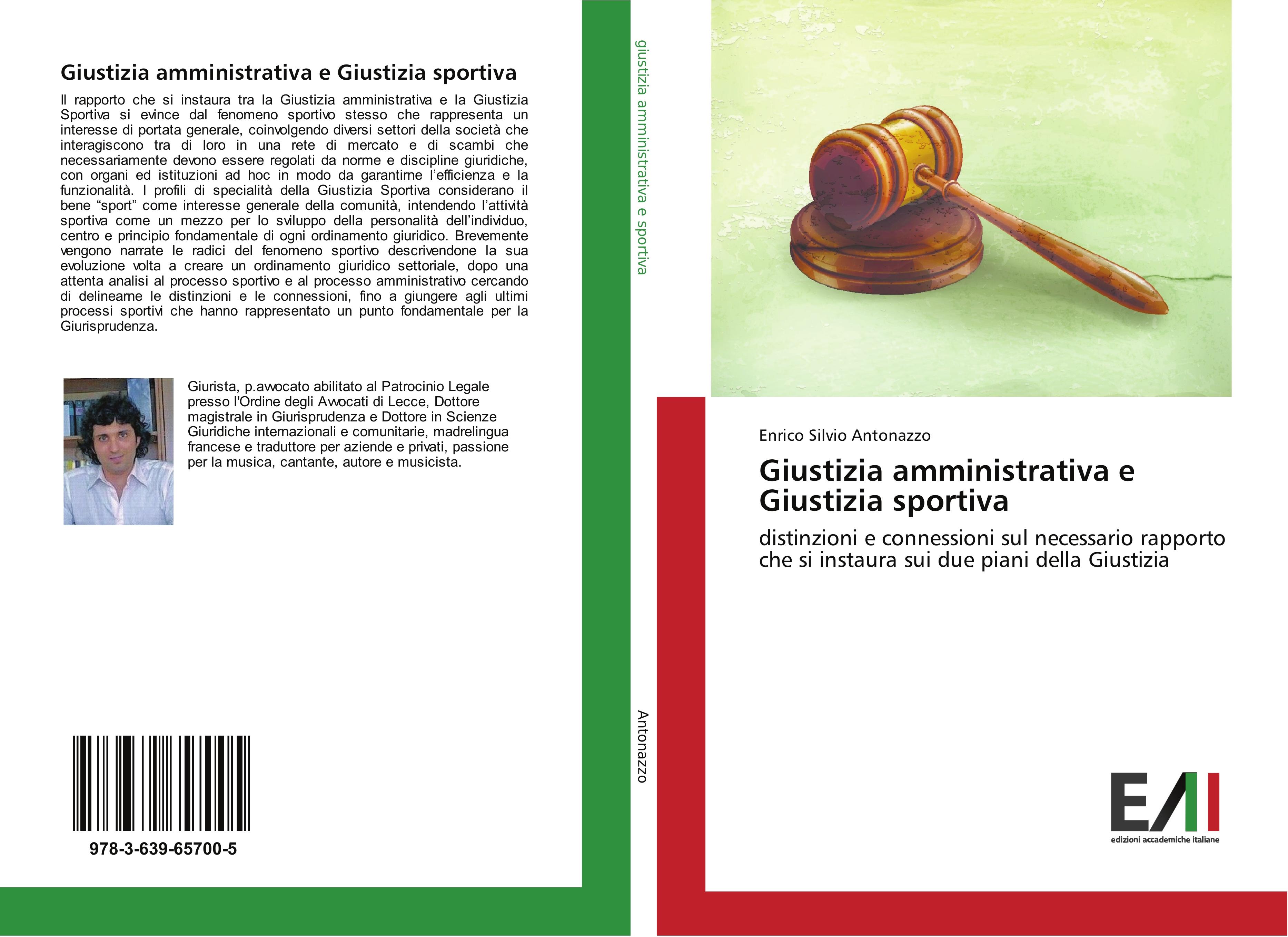Giustizia amministrativa e Giustizia sportiva - Enrico Silvio Antonazzo