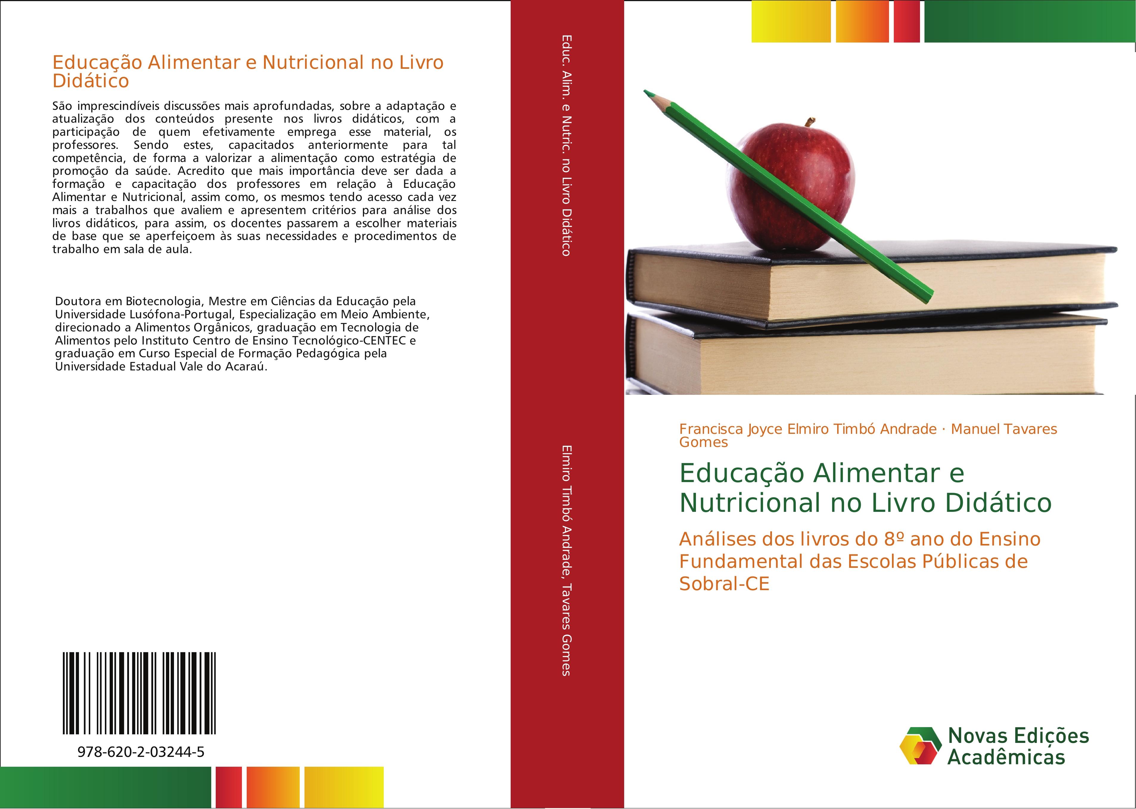 Educação Alimentar e Nutricional no Livro Didático - Francisca Joyce Elmiro Timbó Andrade Manuel Tavares Gomes