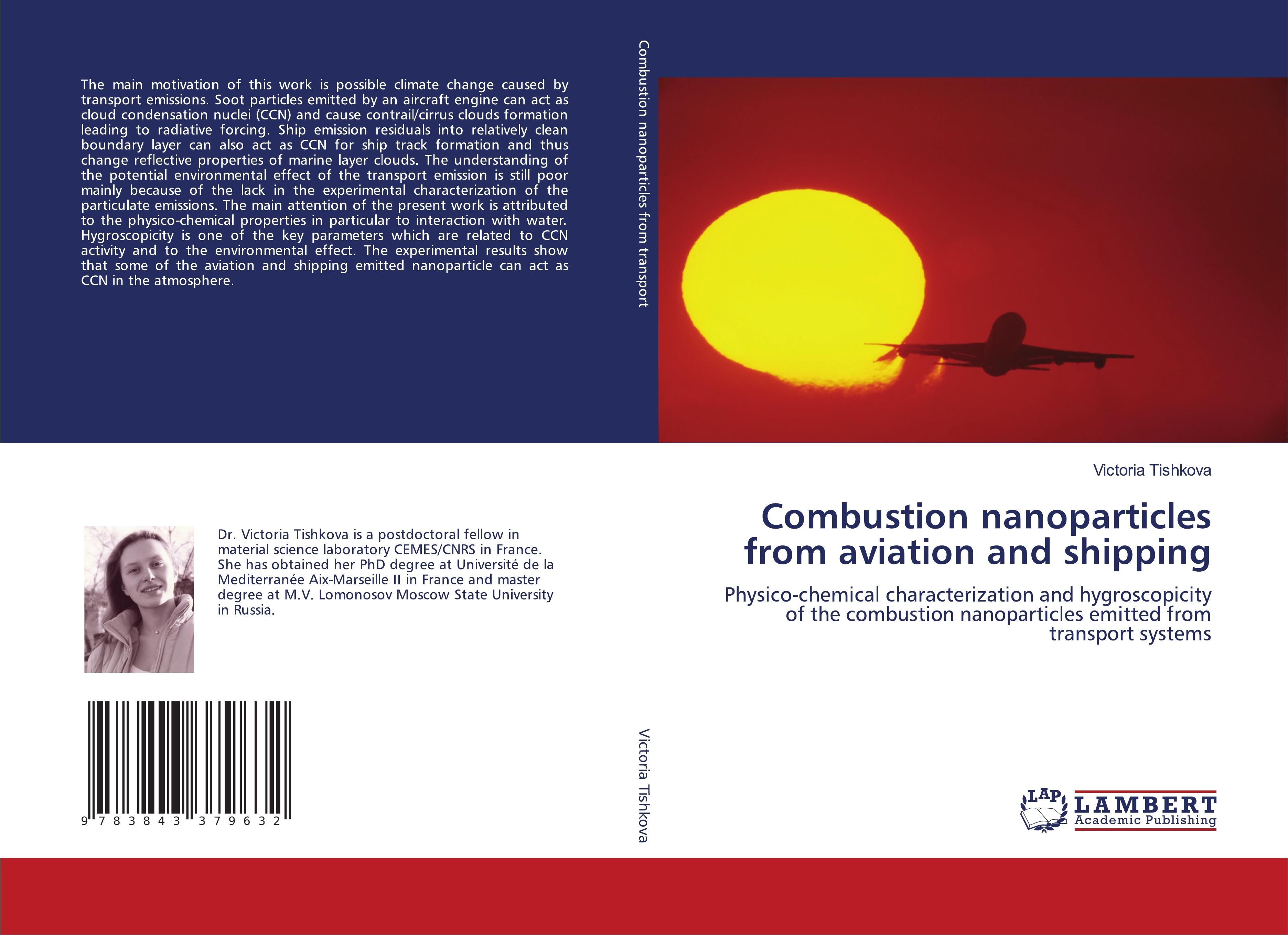 Combustion nanoparticles from aviation and shipping - Victoria Tishkova