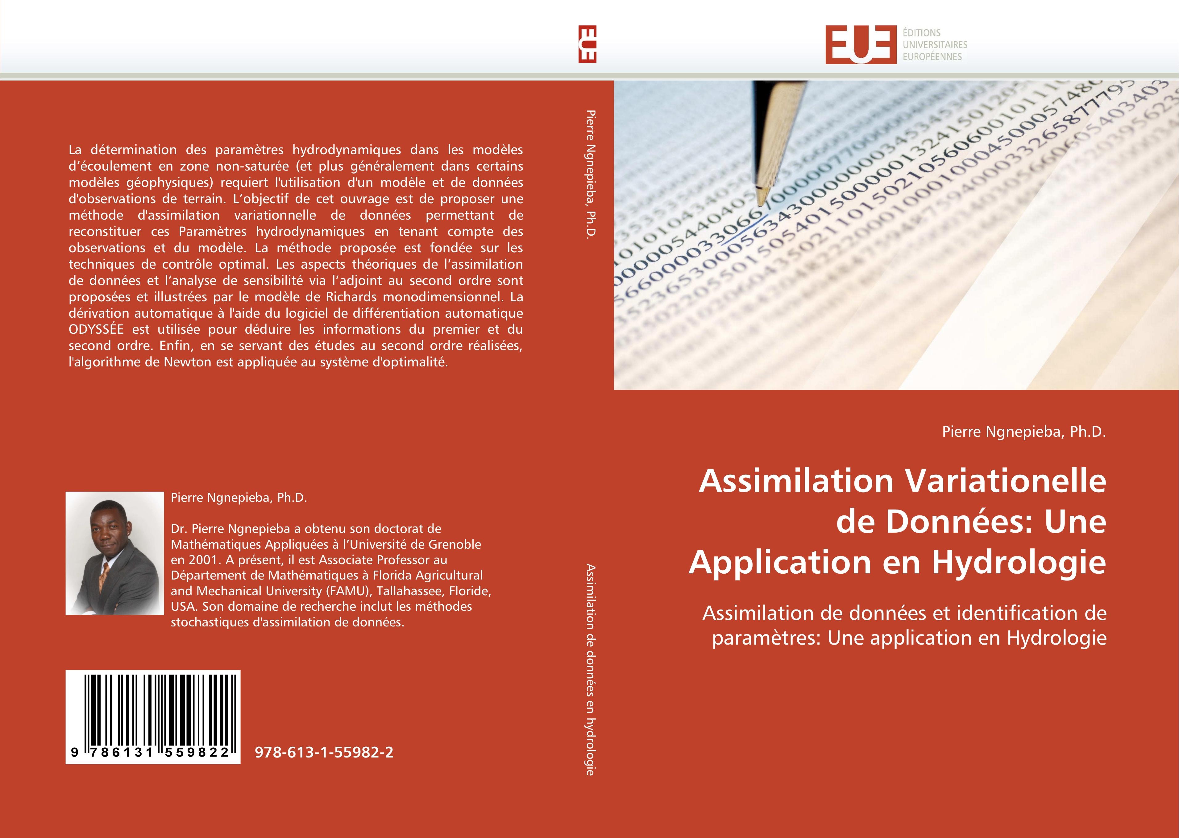Assimilation Variationelle de Données: Une Application en Hydrologie - Pierre Ngnepieba, Ph.D.