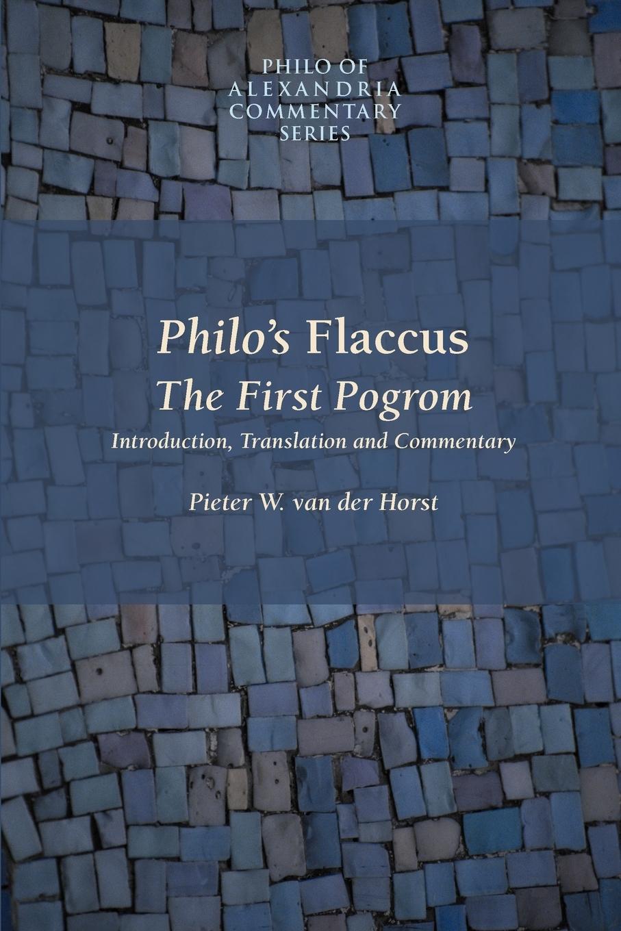 Philo s Flaccus - Horst, Pieter Willem Van Der