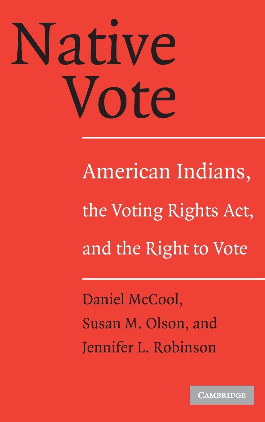 Native Vote - Mccool, Daniel