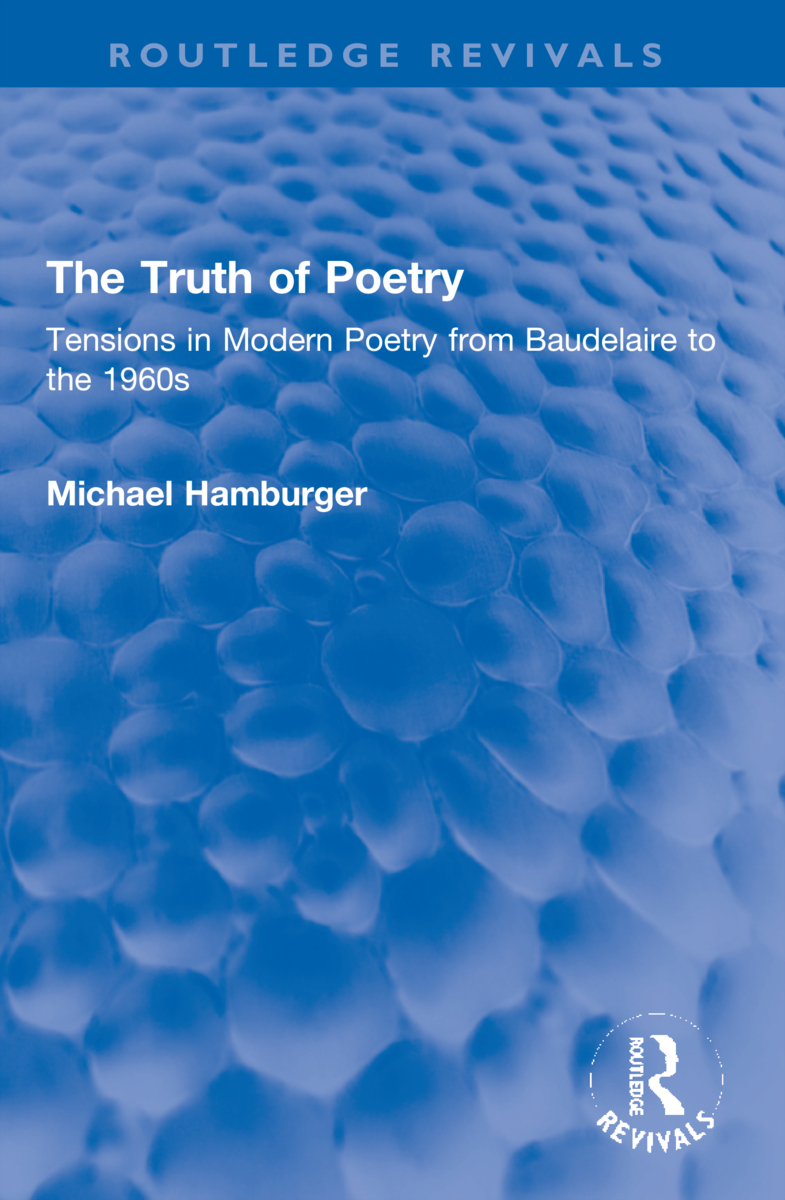 Truth of Poetry - Michael Hamburger