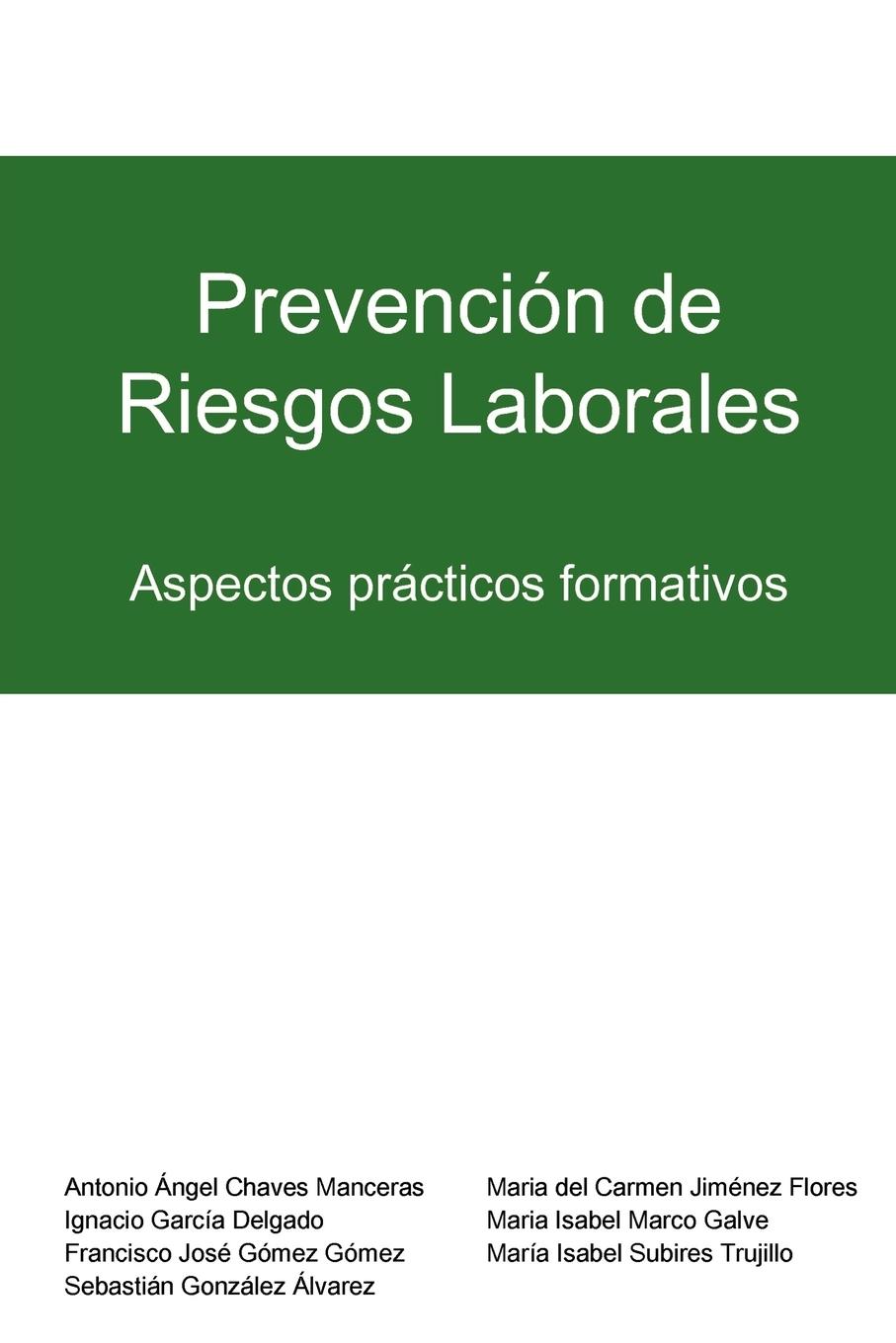 Prevencion de Riesgos Laborales - Marco Galve, Mara Isabel Garca Delgado, Ignacio Chaves Manceras, Antonio Ngel
