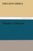 Thoughts on Missions - Dibble, Sheldon