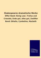 Shakespeares dramatische Werke. Bd.11+12 - Shakespeare, William