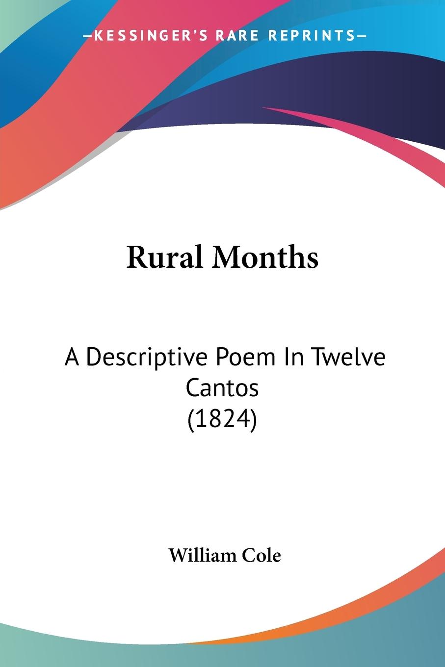 Rural Months - Cole, William