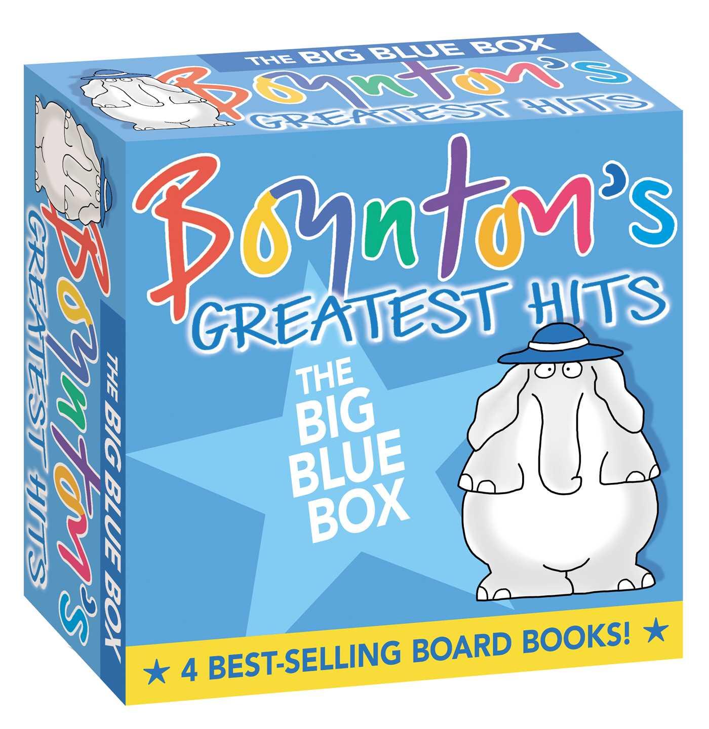 Boynton s Greatest Hits the Big Blue Box: Moo, Baa, La La La!; A to Z; Doggies; Blue Hat, Green Hat - Boynton, Sandra