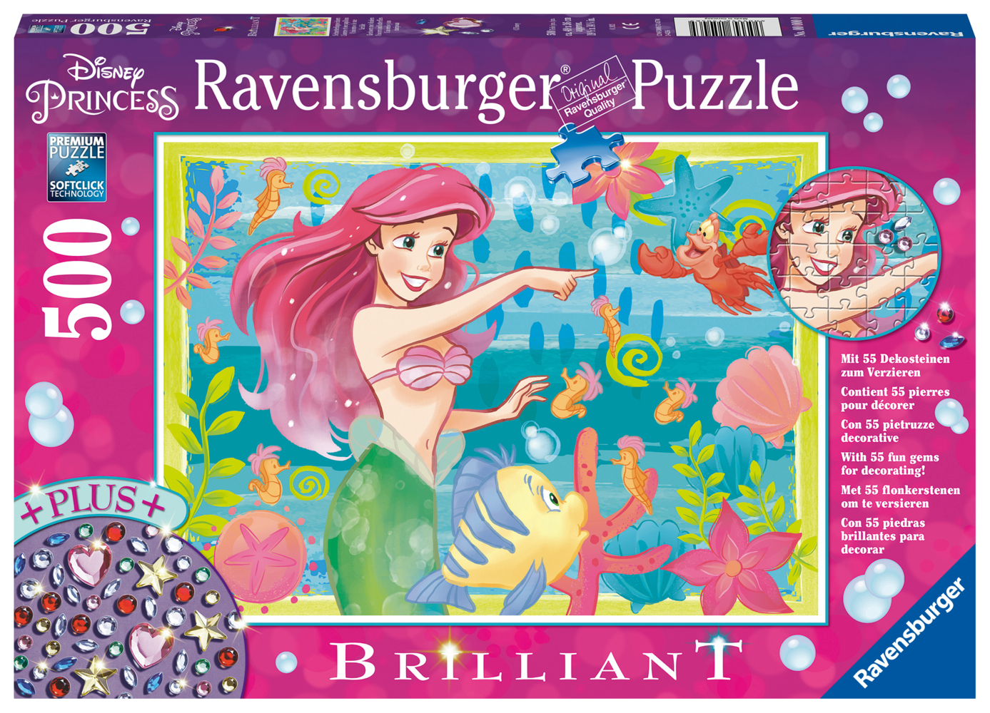 Ravensburger Klassische Puzzles Unterwasserparadies Kinderspiele Spielzeug NEU 