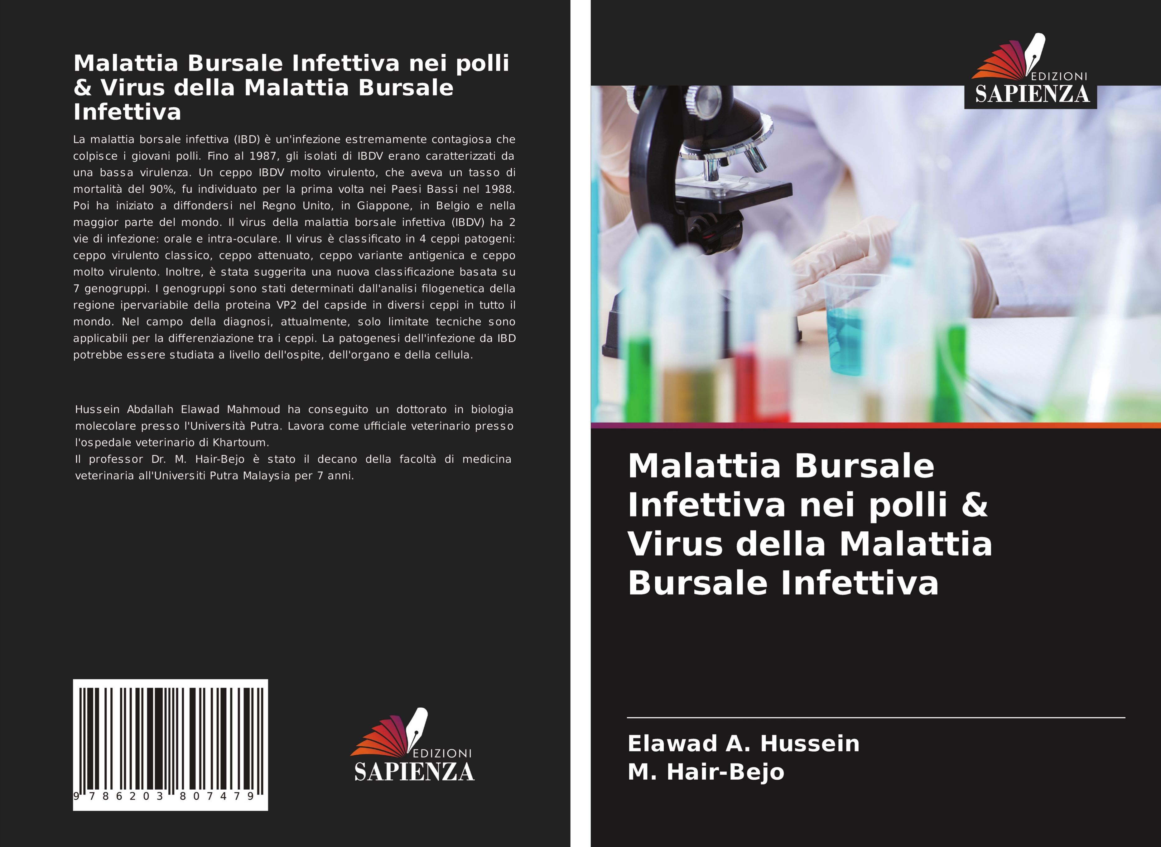 Malattia Bursale Infettiva nei polli & Virus della Malattia Bursale Infettiva - A. Hussein, Elawad Hair-Bejo, M.