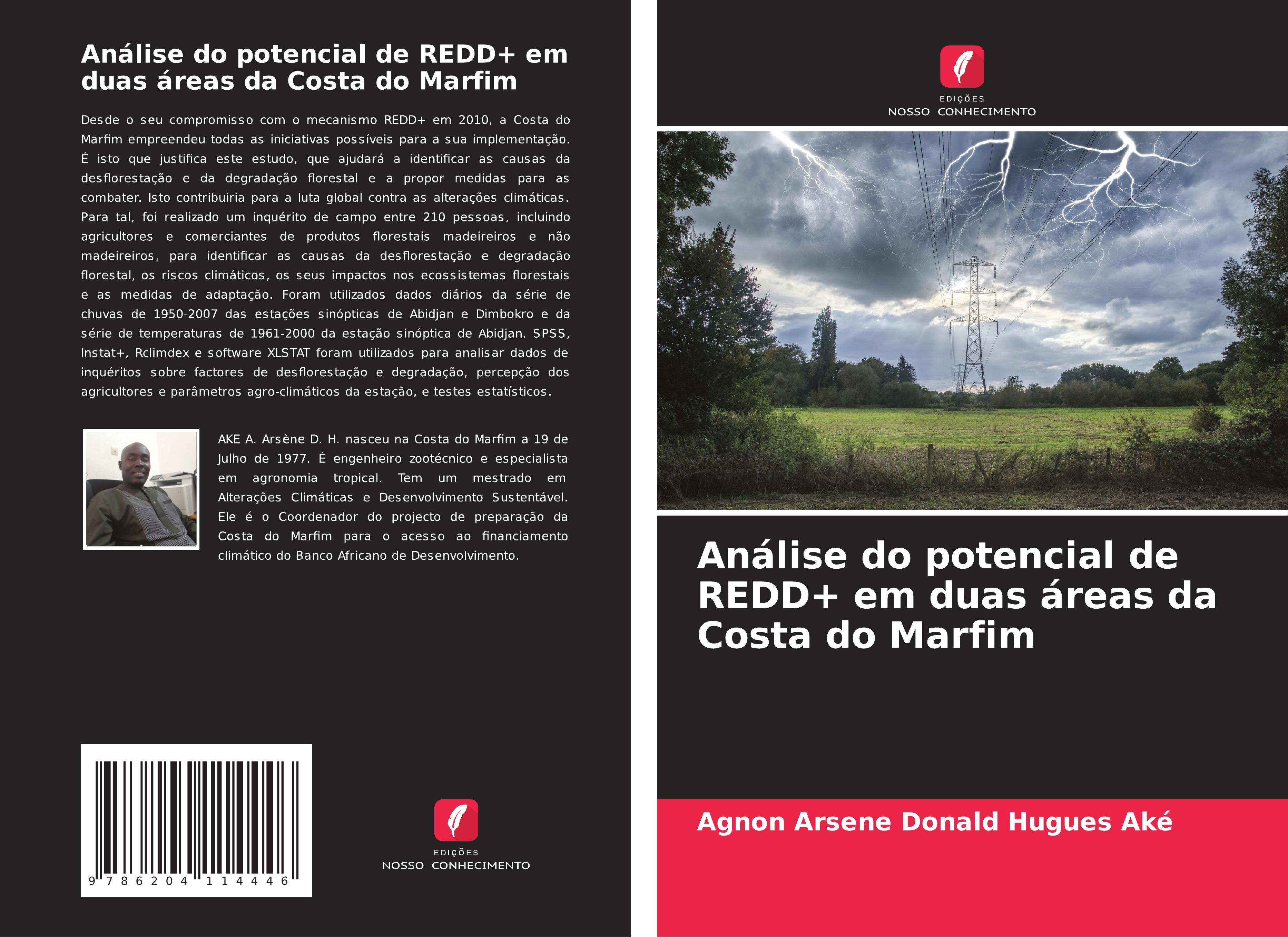 Análise do potencial de REDD+ em duas áreas da Costa do Marfim - Aké, Agnon Arsene Donald Hugues