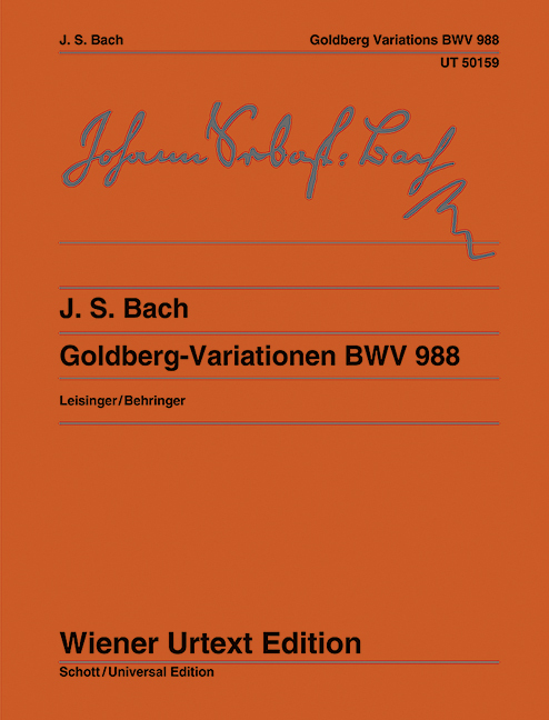 Goldberg Variations BWV 988 - Bach, Johann Sebastian