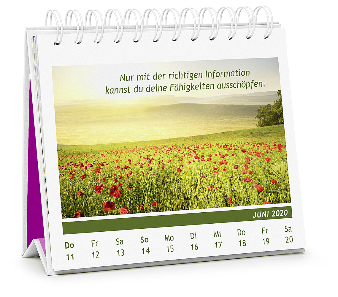 Kalender 2020 Der LebensfreudeTischkalender 2020 Achtsamkeit