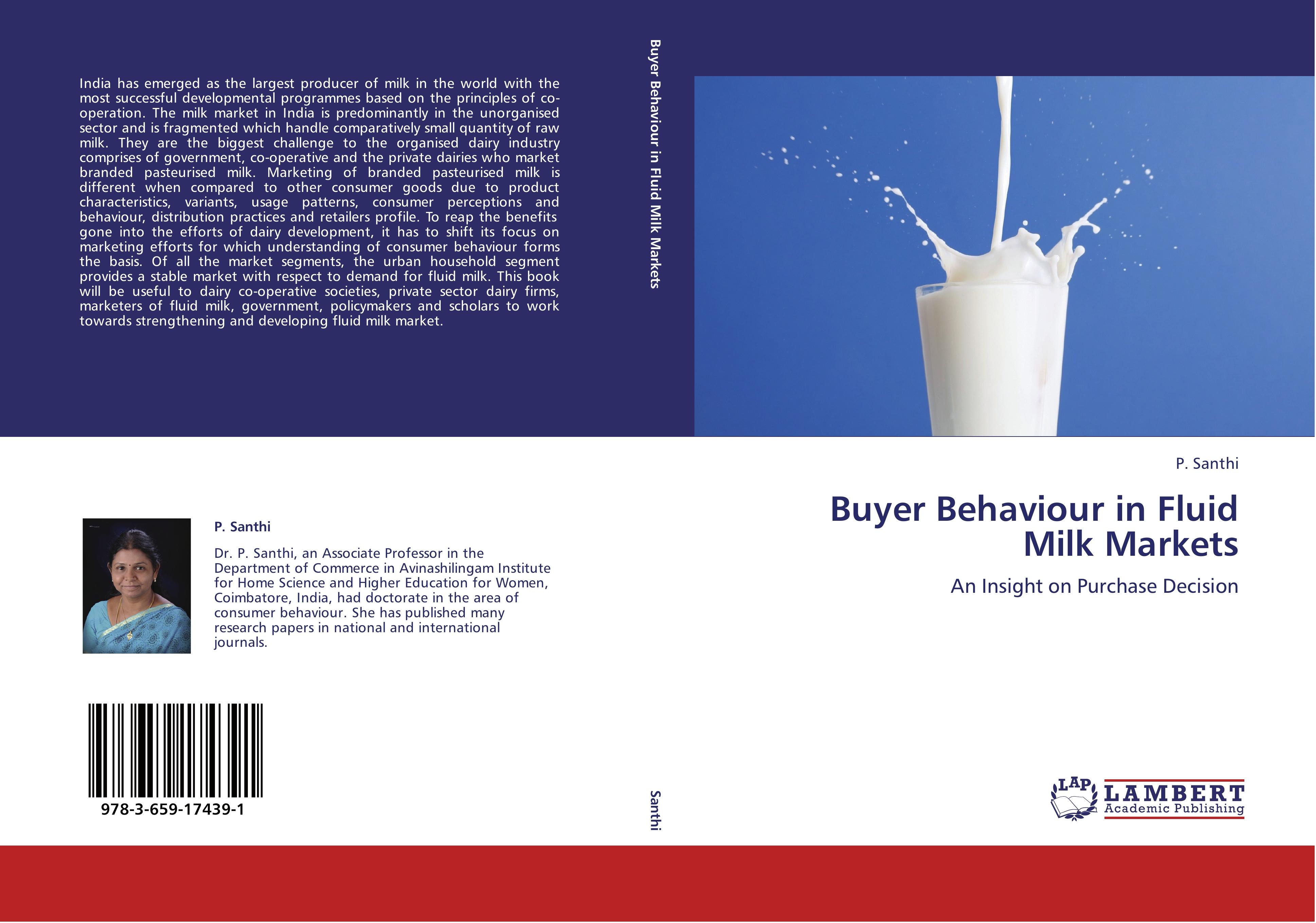 Buyer Behaviour in Fluid Milk Markets - P. Santhi