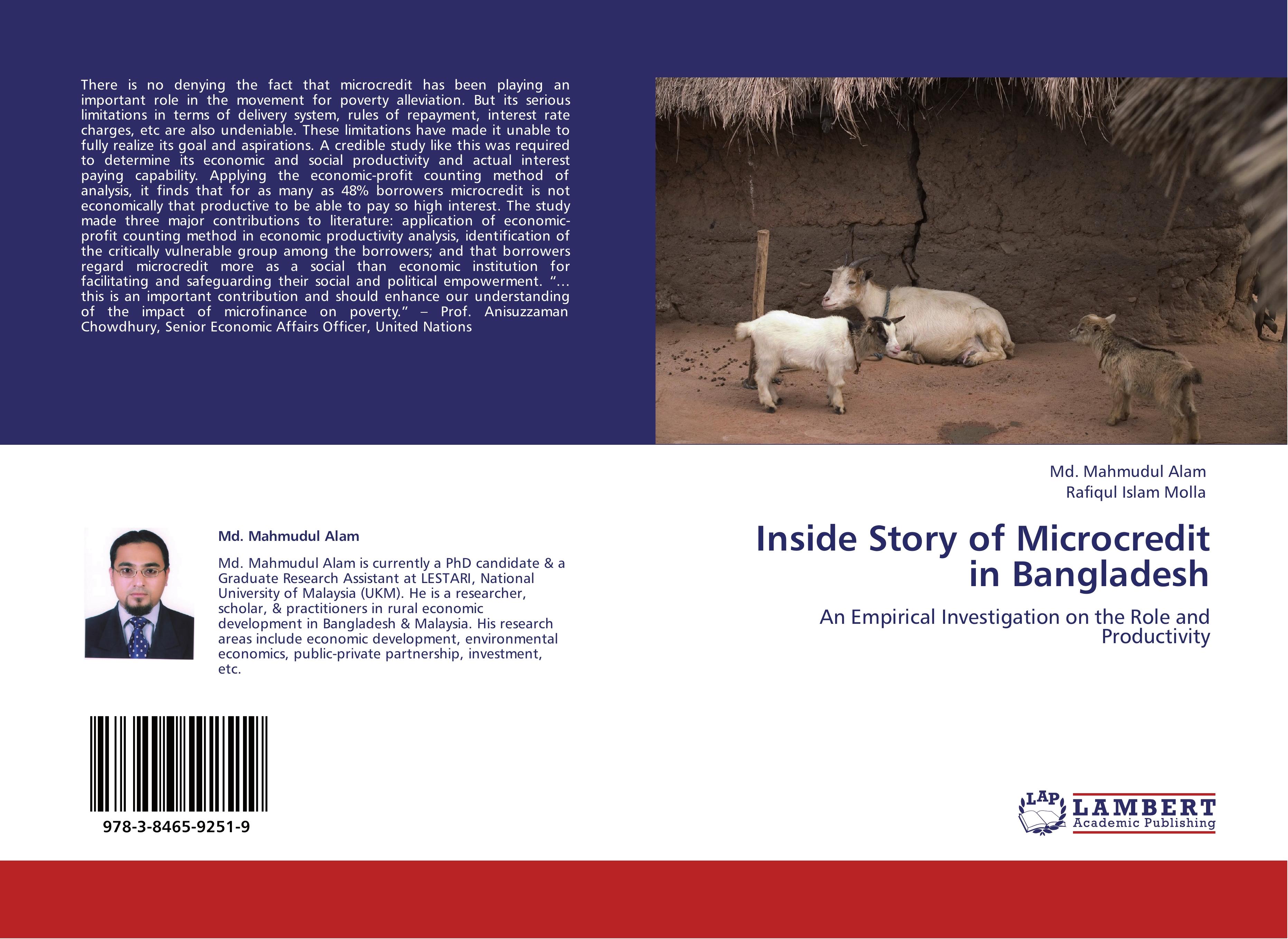 Inside Story of Microcredit in Bangladesh - Md. Mahmudul Alam Rafiqul Islam Molla