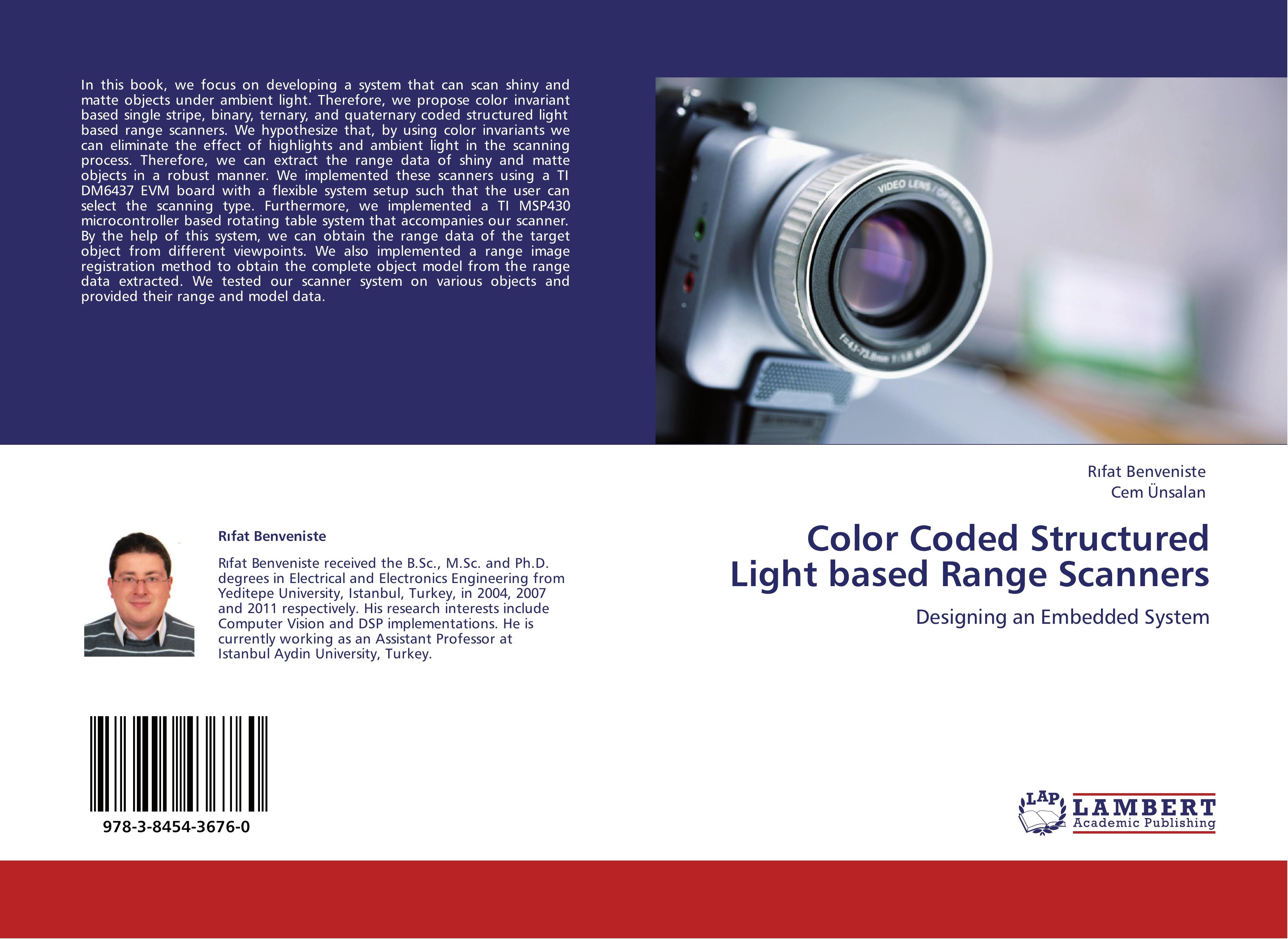 Color Coded Structured Light based Range Scanners - Rifat Benveniste Cem Uensalan