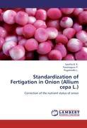 Standardization of Fertigation in Onion (Allium cepa L.) - Savitha B. K. Paramaguru P. Pugalendhi L.