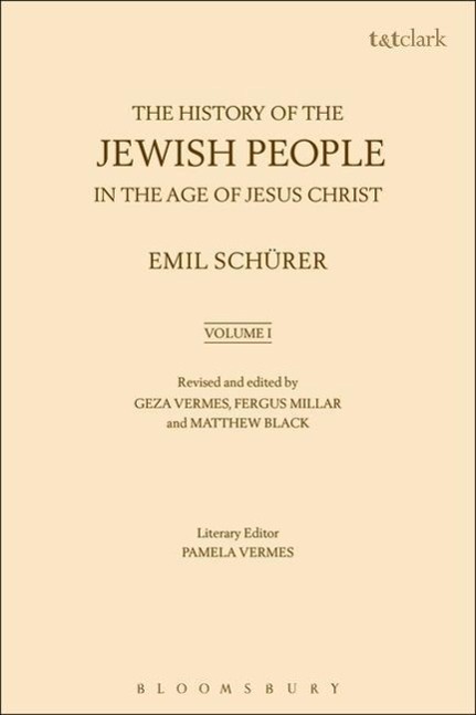 HIST OF THE JEWISH PEOPLE IN T - Schuerer, Emil Millar, Fergus Vermes, Geza