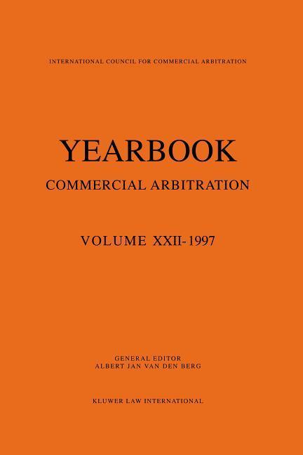 YEARBK COMMERCIAL ARBITRATION - Berg, Albert Jan Van Den