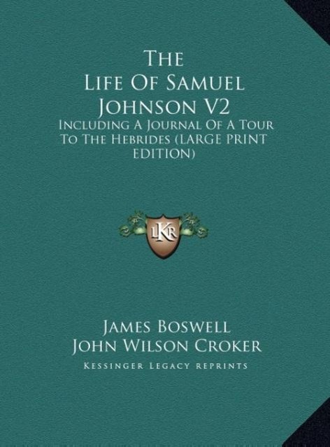 The Life Of Samuel Johnson V2 - Boswell, James