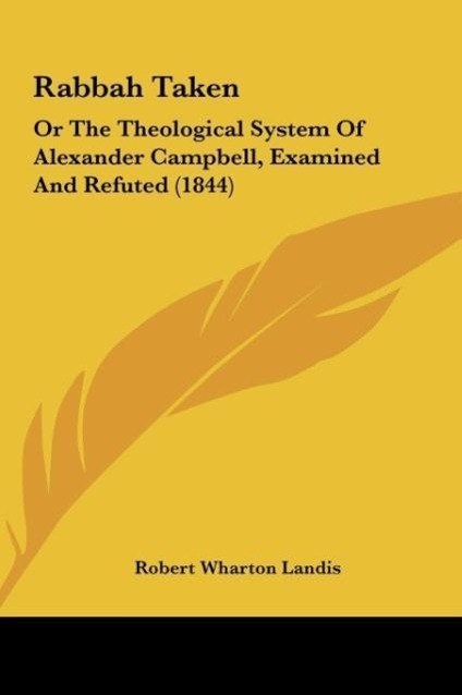 Landis, R: Rabbah Taken - Landis, Robert Wharton