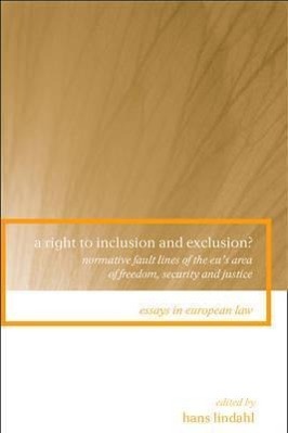 RIGHT TO INCLUSION & EXCLUSION - Lindahl, Hans