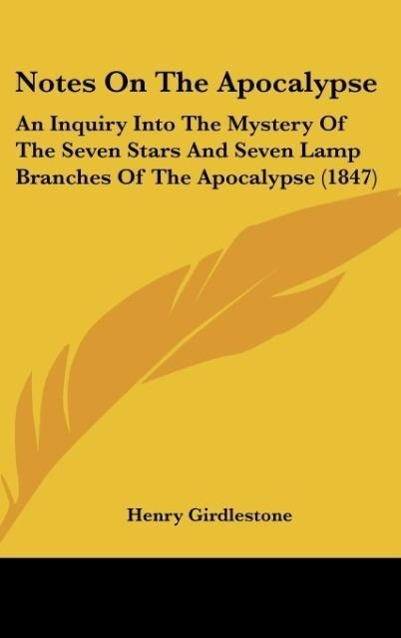 Notes On The Apocalypse - Girdlestone, Henry
