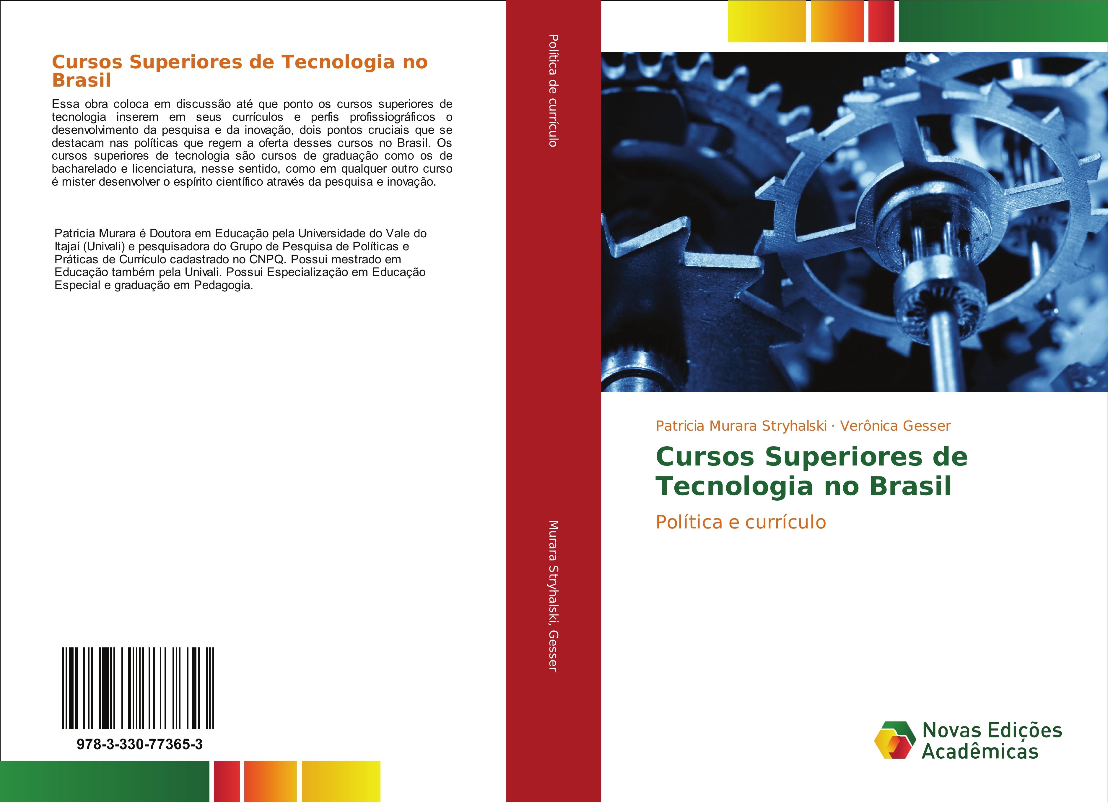 Cursos Superiores de Tecnologia no Brasil - Patricia Murara Stryhalski Verônica Gesser